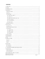 Preview for 2 page of Mavigard MG-400 Operating And Maintenance Manual