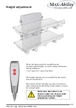 Предварительный просмотр 11 страницы Max-Ability PRESSALIT 1000 User Manual