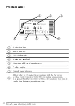 Предварительный просмотр 6 страницы Max-Ability Pressalit 3000 User Manual