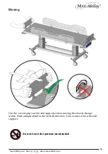 Предварительный просмотр 13 страницы Max-Ability Pressalit Aquamax User Manual