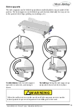 Предварительный просмотр 14 страницы Max-Ability Pressalit Aquamax User Manual