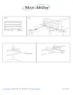 Preview for 6 page of Max-Ability Pressalit Care LS-­BA Koala R8661 Installation Drawing Manual