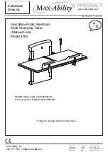 Preview for 1 page of Max-Ability PRESSALIT R8594 Installation Drawing Manual