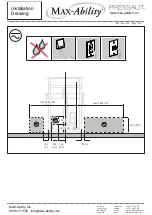 Preview for 7 page of Max-Ability PRESSALIT R8594 Installation Drawing Manual