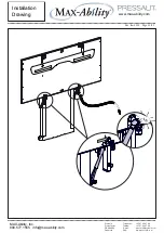 Preview for 10 page of Max-Ability PRESSALIT R8594 Installation Drawing Manual