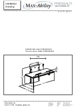 Preview for 14 page of Max-Ability PRESSALIT R8594 Installation Drawing Manual