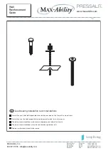 Preview for 15 page of Max-Ability PRESSALIT R8594 Installation Drawing Manual