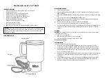 Max Burton Java To Go Operating Instructions preview