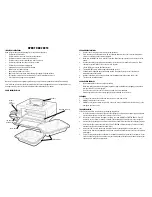 Max Burton OVEN TO GO 6910 Operating Instructions preview