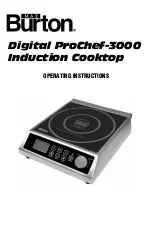 Max Burton ProChef-3000 Operating Instructions Manual preview