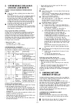 Предварительный просмотр 20 страницы Max Europe GS683CH-EX Operating Instructions Manual