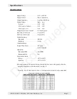 Preview for 3 page of Max Machinery 284-512 SERIES Instruction Manual