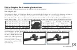 Preview for 1 page of max mobility Folder Adaptor Bar Mounting Instructions