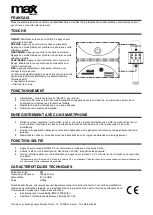 Preview for 3 page of Max Music KM15S Quick Start Manual