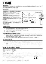 Preview for 4 page of Max Music KM15S Quick Start Manual