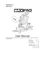 Preview for 1 page of Max Pro MPBMS210 User Manual