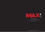 MAX Smart Home MAX-One-HD1a User Manual preview