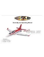 Preview for 1 page of Max-Thrust Mini Viper Jet Assembly And Operating Manual