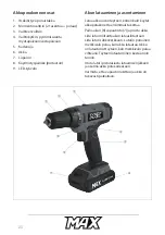 Предварительный просмотр 20 страницы Max 43803 Instruction Manual