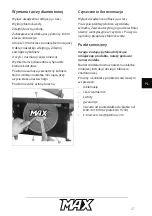 Preview for 37 page of Max 78700 Instruction Manual