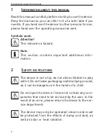 Preview for 4 page of Max BC-RT-TRX-CyG-4 Operating Manual