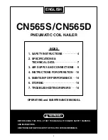 Preview for 3 page of Max CN565D Operating And Maintenance Manual