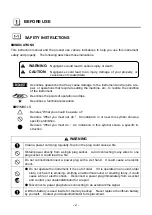 Предварительный просмотр 4 страницы Max ER-2500 Instruction Manual