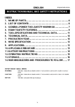 Preview for 5 page of Max Re-Bar-Tier Twintier RB441T CE Instruction Manual And Safety Instructions