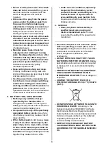 Preview for 8 page of Max Re-Bar-Tier Twintier RB441T CE Instruction Manual And Safety Instructions