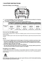 Preview for 14 page of Max Re-Bar-Tier Twintier RB441T CE Instruction Manual And Safety Instructions