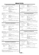 Preview for 24 page of Max Re-Bar-Tier Twintier RB441T CE Instruction Manual And Safety Instructions