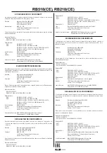 Предварительный просмотр 33 страницы Max Rebartier RB218 Instruction Manual And Safety Instructions