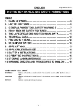 Preview for 5 page of Max Twintier RB441T Instruction Manual And Safety Instructions