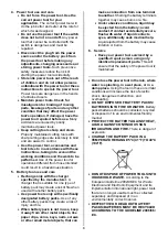 Предварительный просмотр 8 страницы Max Twintier RB441T Instruction Manual And Safety Instructions