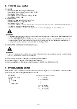 Предварительный просмотр 12 страницы Max Twintier RB441T Instruction Manual And Safety Instructions