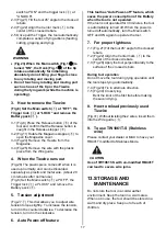 Предварительный просмотр 17 страницы Max Twintier RB441T Instruction Manual And Safety Instructions