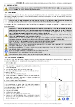 Preview for 17 page of MAXA ADVANTIX i-SHWAK V4 16 User'S And Installer'S Manual