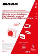 MAXA FD2M42R User& Installer'S Manual preview