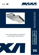 Preview for 1 page of MAXA HCN 103 Installation, Use And Technical Manual