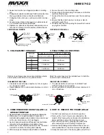 Preview for 8 page of MAXA HHW 07 Installation And Operation Manual