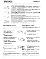 Preview for 18 page of MAXA HHW 07 Installation And Operation Manual