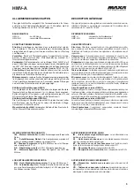 Preview for 5 page of MAXA HMV-A 0251 Technical Manual