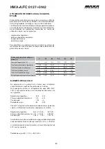 Preview for 26 page of MAXA HWA-A/FC 0127 Technical Manual