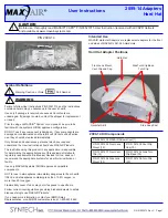 Предварительный просмотр 1 страницы Maxair 2099-14 User Instructions