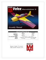 Preview for 1 page of Maxair Velox Revolution II Assembly Manual