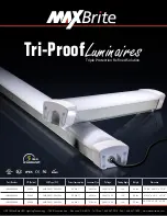 Preview for 1 page of MAXBrite Tri-Proof LNW-55K2430 Quick User Manual