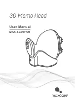 Preview for 1 page of Maxcare 3D Momo Head User Manual