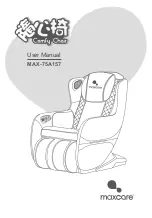 Maxcare Comfy Chair MAX-75A157 User Manual preview