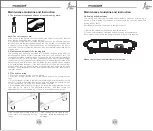 Предварительный просмотр 11 страницы Maxcare CYBER RUN Instructions Manual