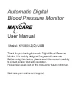 Maxcare KYX8012-USB User Manual предпросмотр